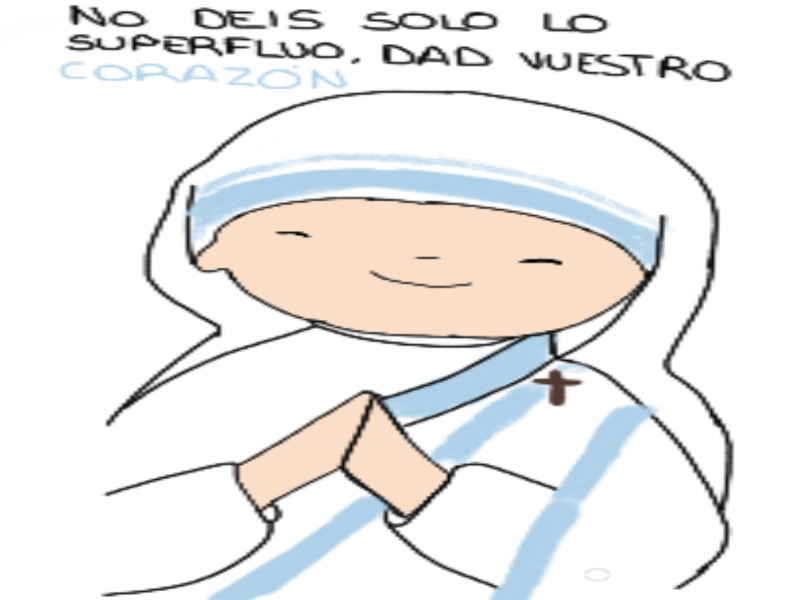 Teresa De Calcuta 1979 puzzle