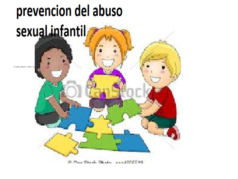 prevencion del abuso sexual infantil  puzzle