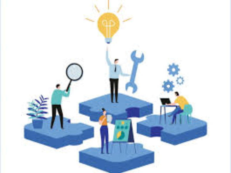 La organización nos ayuda a lograr nuestros objetivos puzzle