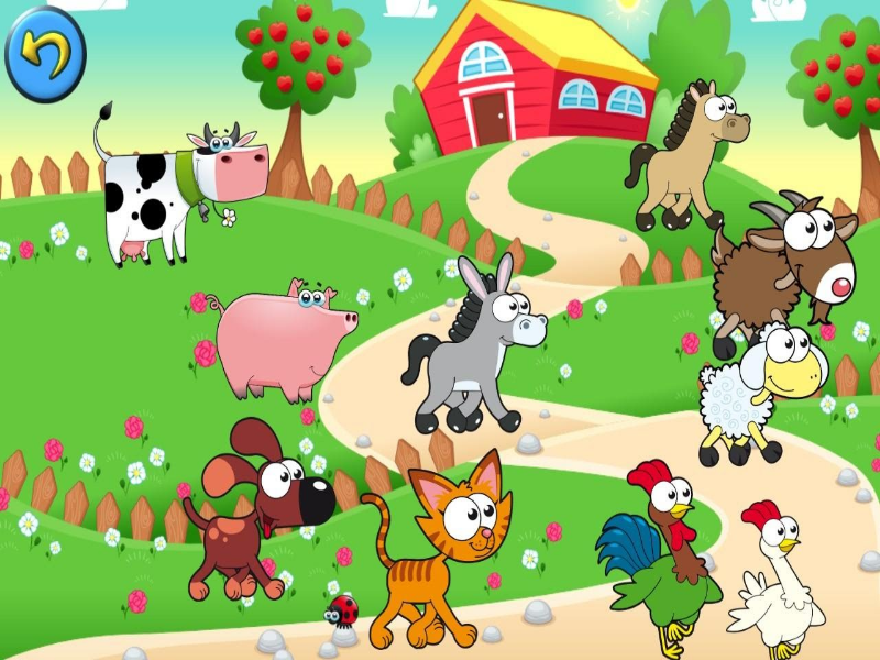 Rompecabezas de animales de granja puzzle