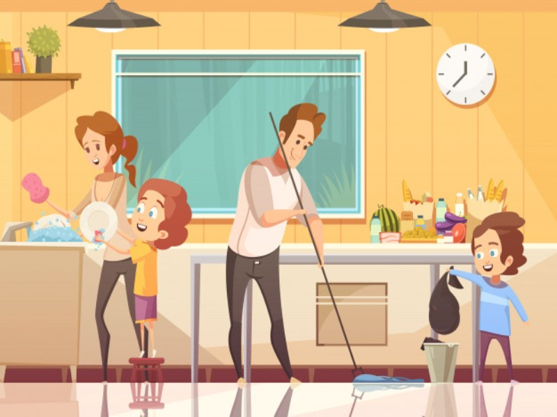 TAREAS EN FAMILIA puzzle
