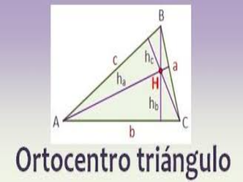 Ortocentro triángulo puzzle
