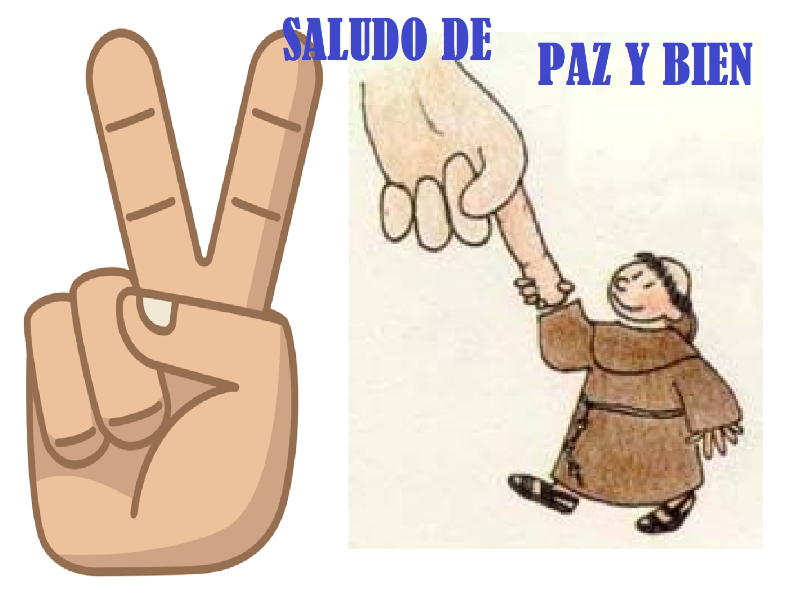 SALUDO DE PAZ Y BIEN puzzle