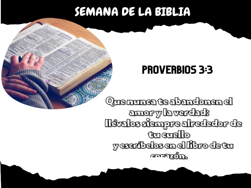 SEMANA DE LA BIBLIA puzzle