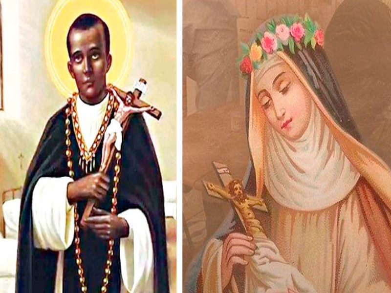 Rompecabezas de San Martin y Santa Rosa de Lima  puzzle