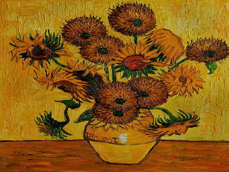 rompecabeza de los girasoles de Van Gogh puzzle