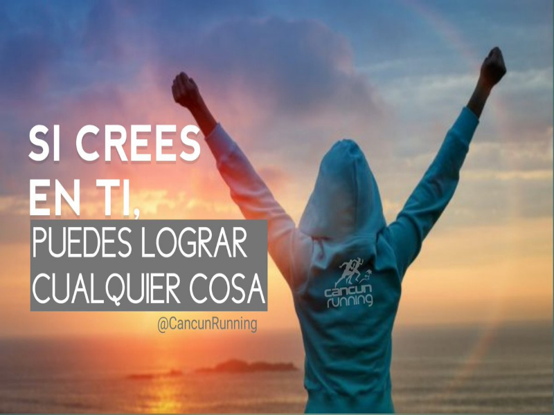 Cree en ti mismo y todo será posible. puzzle