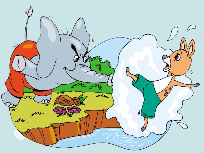 puzle de un elefante puzzle