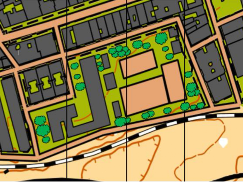 Puzle mapa colegio puzzle