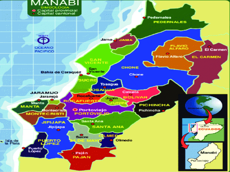 MAPA DE MANABI puzzle