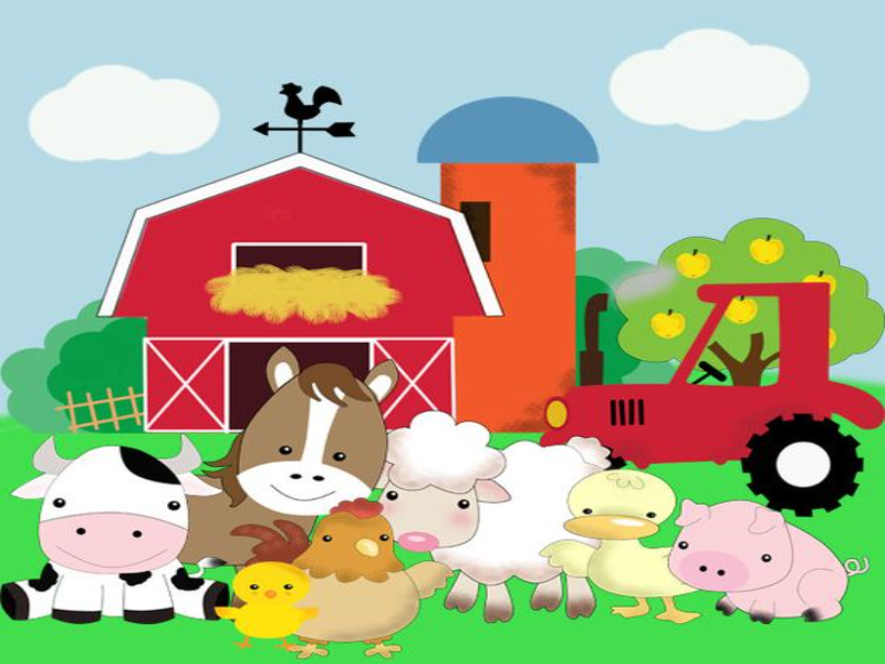 La granja para niños puzzle