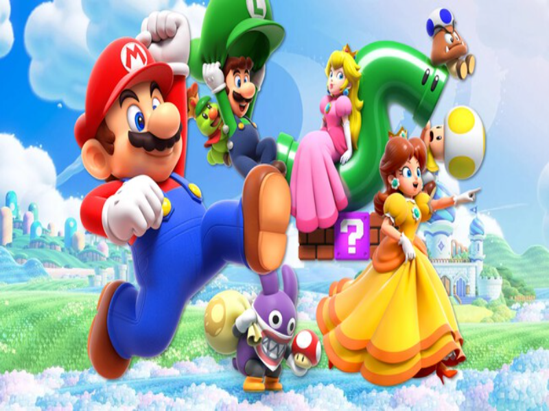 Super Mario Bros puzzle