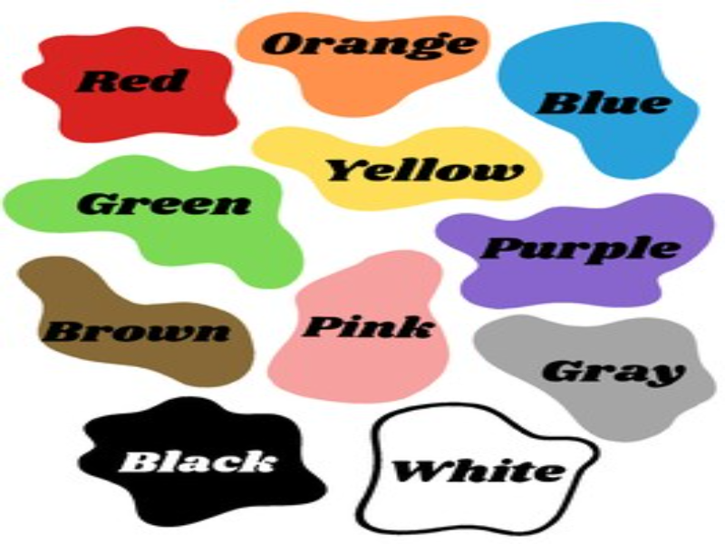 color en inglés puzzle